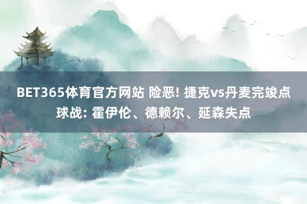 BET365体育官方网站 险恶! 捷克vs丹麦完竣点球战: 霍伊伦、德赖尔、延森失点